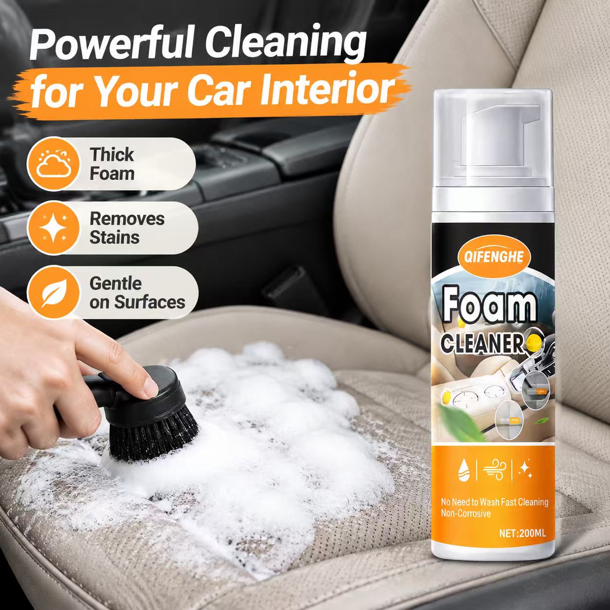 Pianka do czyszczenia wnętrza  – Leather Cleaner Interior recenzja i cena